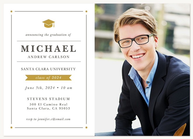 Honored Achievement | Graduation Announcements