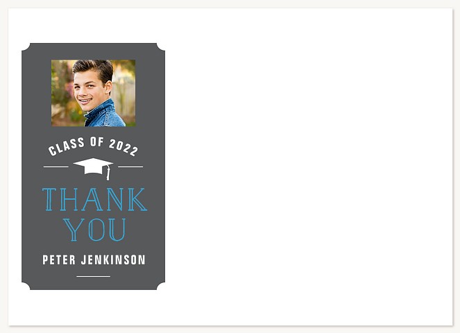 Stylish Accolade Thank You Cards