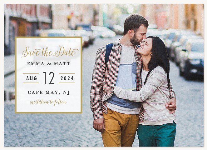 Love Squared Save the Date Cards