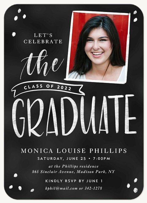 Chalk Banner Graduation