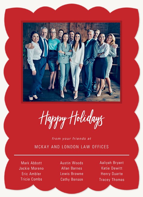 From All Of Us Business Holiday Cards