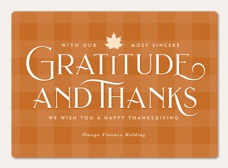 Gratitude & Thanks