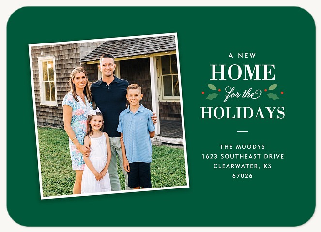 Happy Home Personalized Holiday Cards