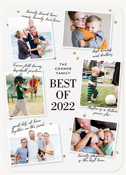 Best Snapshots Personalized Holiday Cards