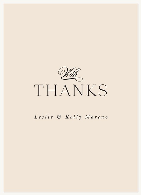 Enduring Thank You Cards 