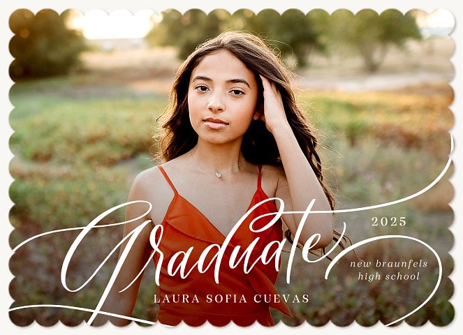 Exquisite Lettering Graduation Cards