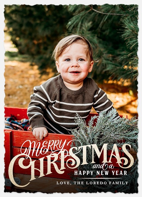 Christmas Magic Holiday Photo Cards