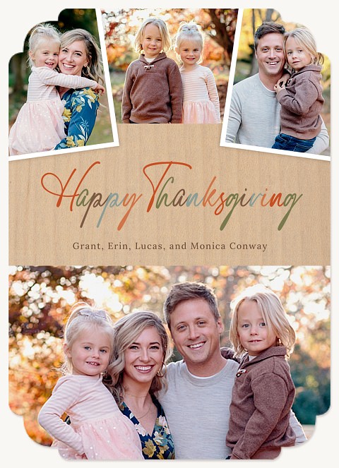 Classic Thanksgiving Thanksgiving Cards