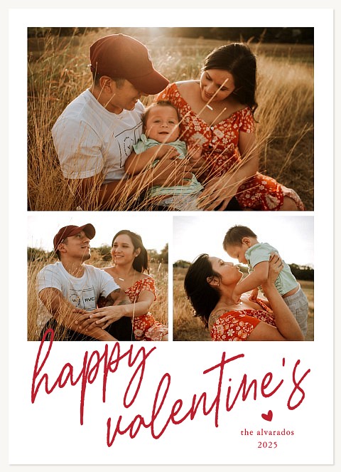 Valentine Trio Valentines Cards