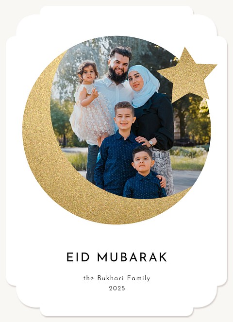 Shimmering Blessings Eid Cards