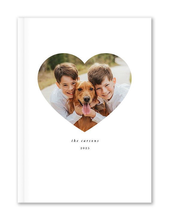 Heart Custom Hardcover Journals