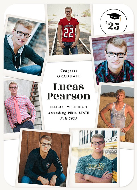 Seven Snapshots Graduation Cards