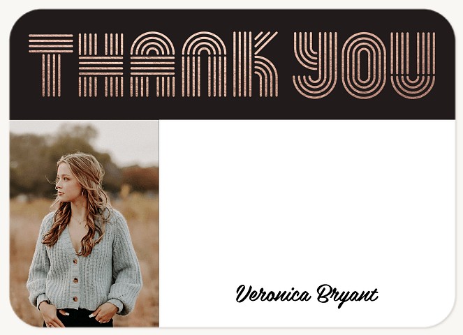 Retro Reverie Thank You Cards 