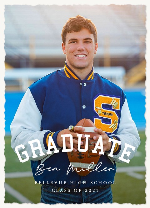  Varsity Signature Graduation Cards