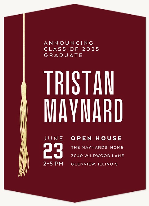 Grad Tassel Graduation Cards