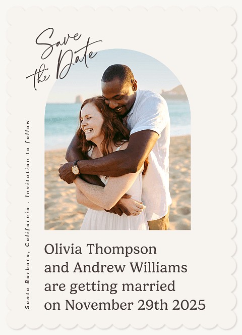 Waverly Arch Save the Date Cards