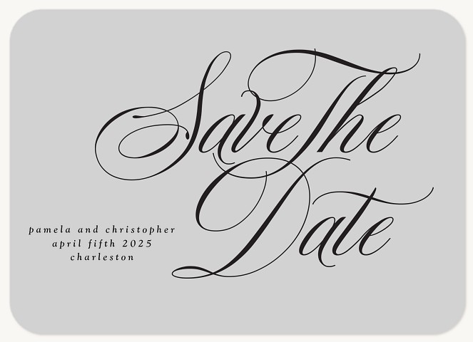 Elegant Occasion Save the Date Cards