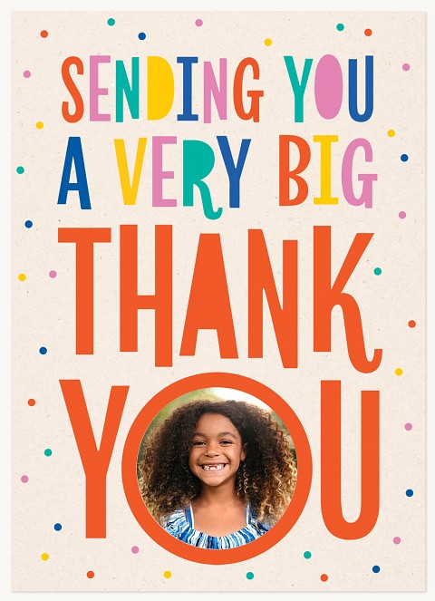 A Big Thank You Greeting Cards