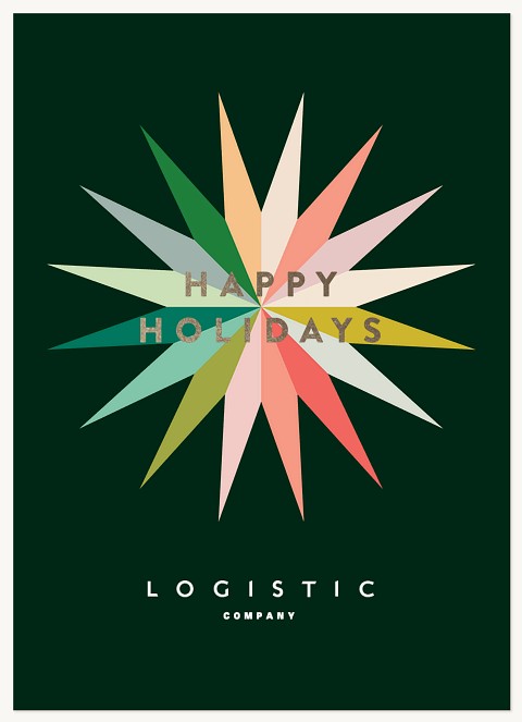 Starry Business Holiday Cards