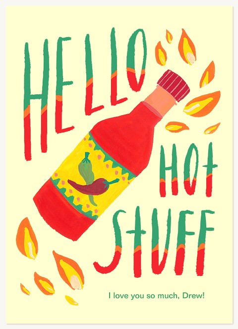 Hot Stuff Greeting Cards