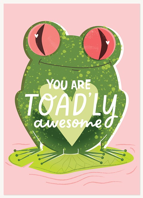  Awesome Frog Greeting Cards