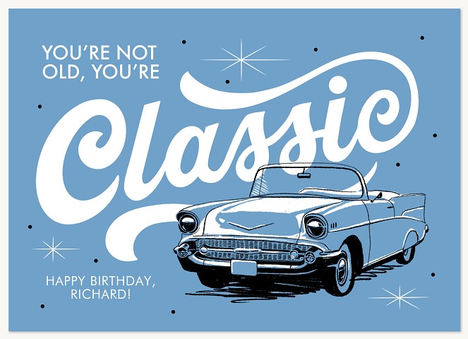 Vintage Car Greeting Cards