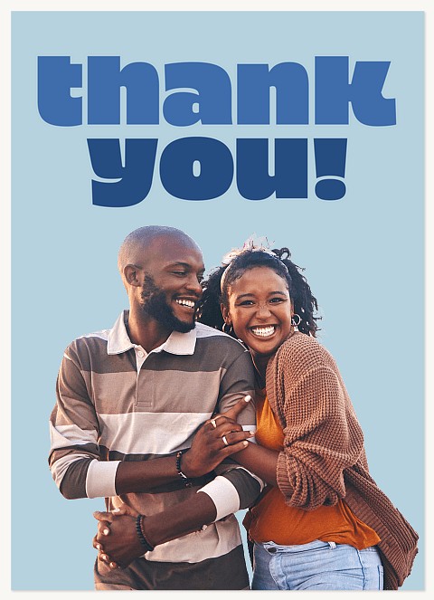 Big Thank You Greeting Cards