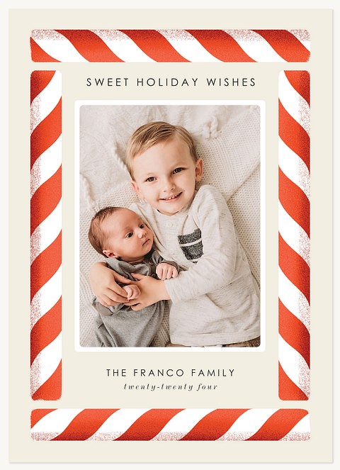 Sweet Frame Personalized Holiday Cards