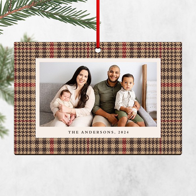 Nostalgic Snapshot Personalized Ornaments