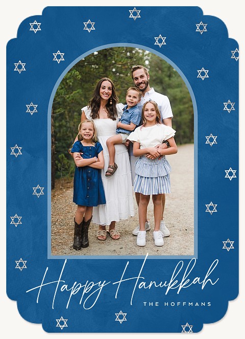 Scattered Stars Hanukkah Cards