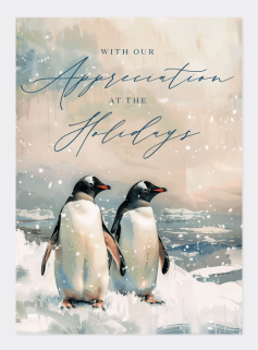 Winter Waddle Card