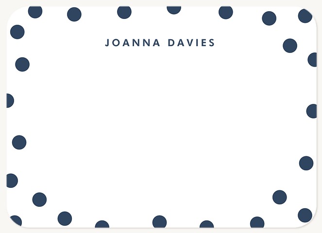 Preppy Dots Stationery