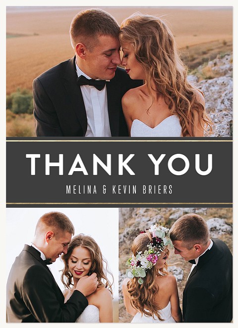 Stunning Union Wedding Thank You Cards