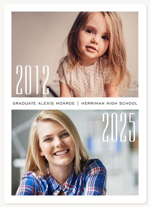 Bold Journey Graduation Announcements