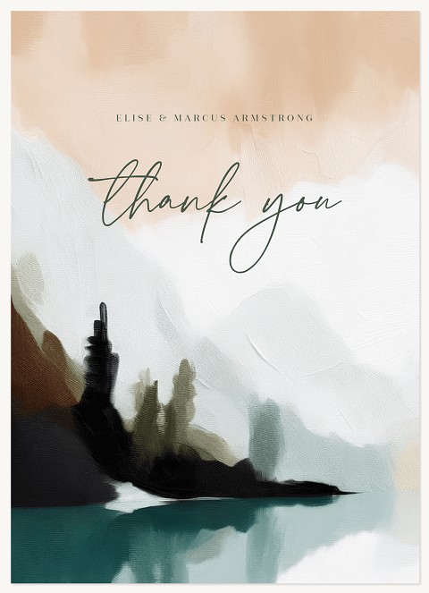 Mountain Vista Thank You Cards 