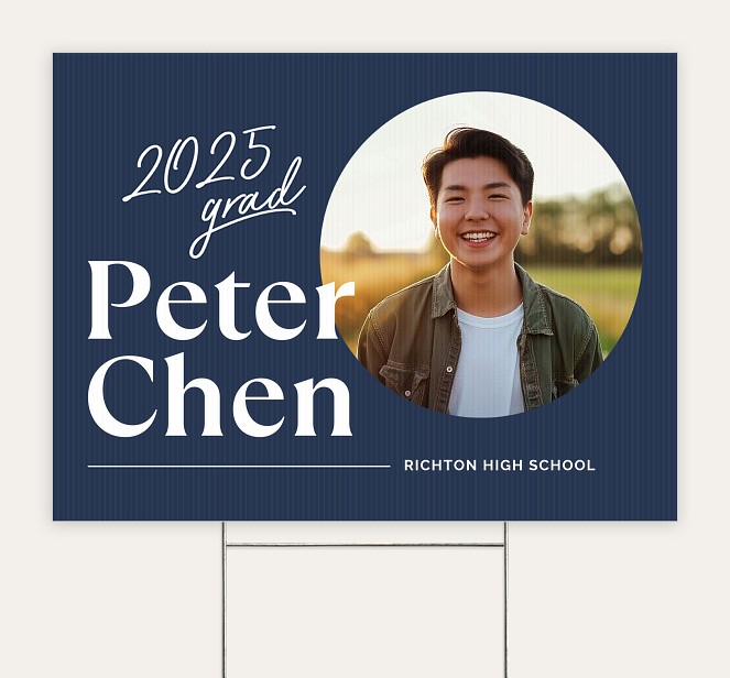 Circle Sign Custom Yard Signs