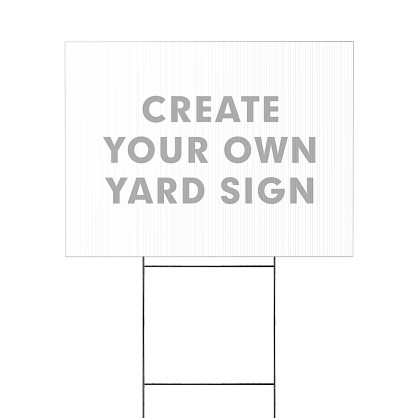 Create Your Own Yard Sign