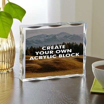 Create Your Own Acrylic Block