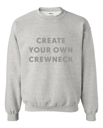Gildan® Men's Create Your Own Crewneck Sweatshirt