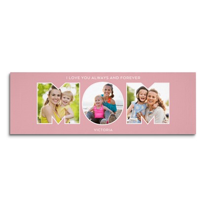 Mom/Nana Typography Photo Canvas