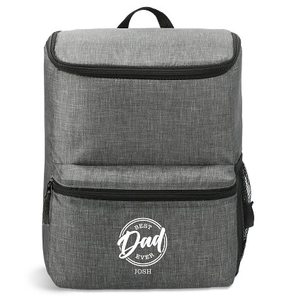 Best Dad and Best Mom Excursion Backpack Cooler