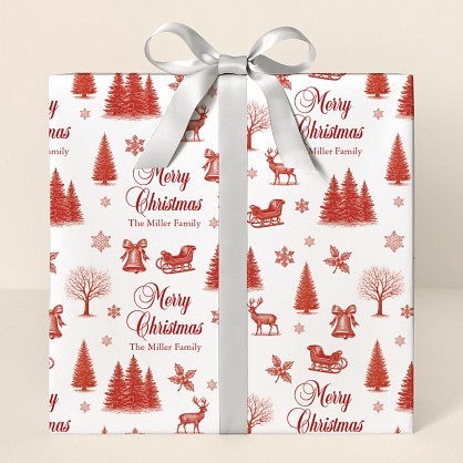 Classic Christmas Wrapping Paper