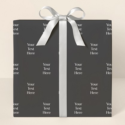 Perfectly Personalized Wrapping Paper