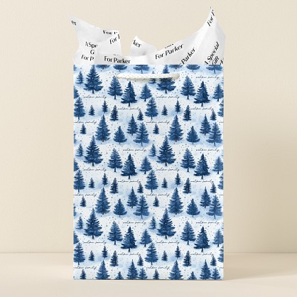Snowy Forest Gift Bag