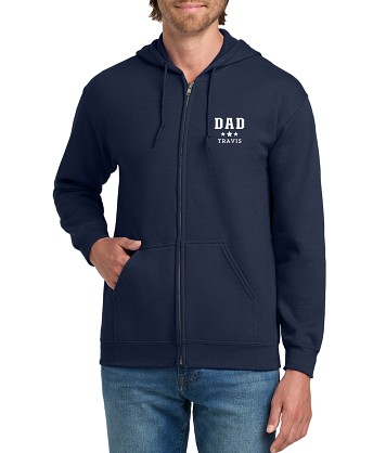 Favorite Dad Men's Heavyweight Zip Hoodie