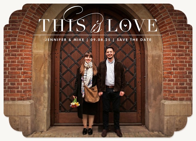 This is Love Save the Date Cards