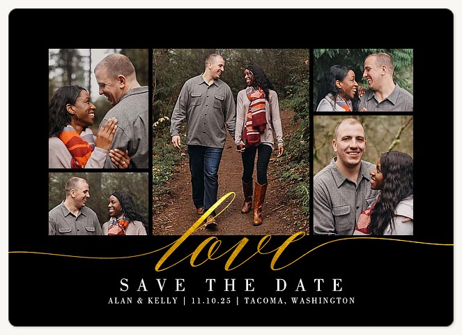 All the Love Save the Date Magnets