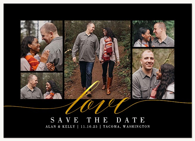 All the Love Save the Date Cards