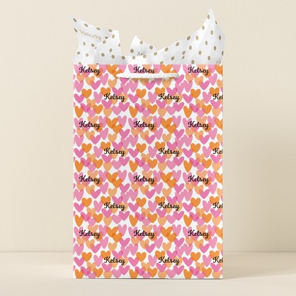 Hearts On Hearts Gift Bag