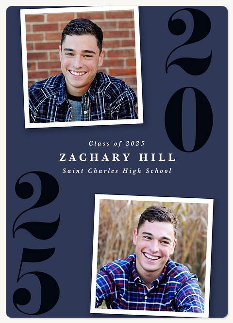 Simple Snaps Graduation Announcements